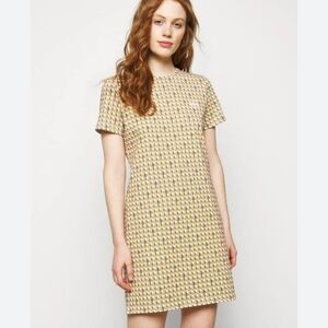 Tory Burch Women's Basket-Weave T-Shirt Dress size M